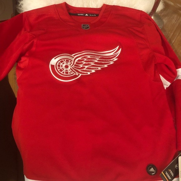 SOLD!Auth. Mens Adidas Detroit Red Wings jers SZ S - Picture 3 of 13